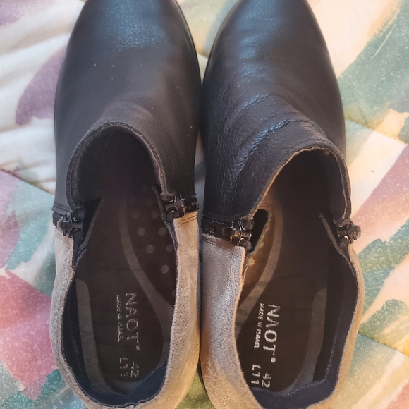 NAOT Womens Ankle Boots Suede and Leather - SZ 42 (EU) / 11 US - Picture 11 of 16